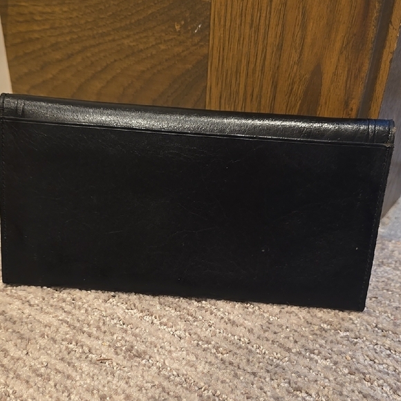 Yves Saint Laurent Black Leather Clutch - Picture 6 of 6
